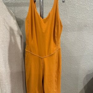 Lululemon Vibrant Orange Jumpsuit
